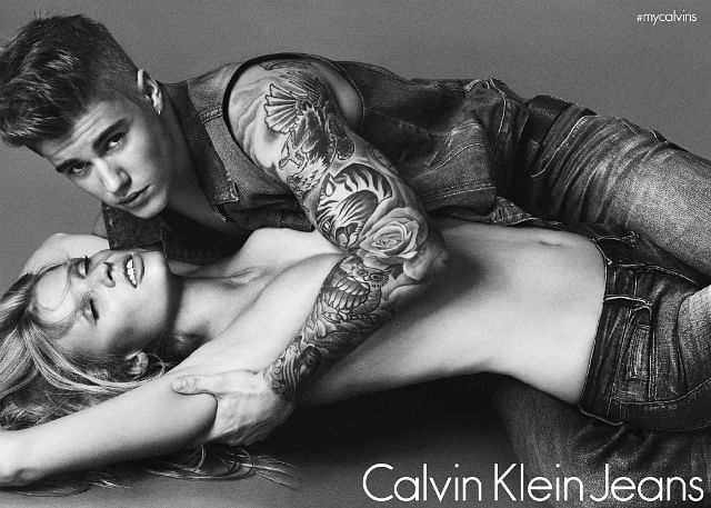 Justin Bieber is the new body of Calvin Klein Jeans and Calvin Klein Underwear DECOR 1